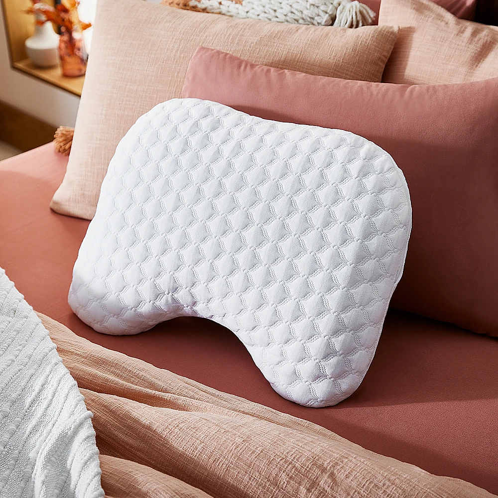 Sleep Innovations - Versacurve Multi-Position Gel Memory Foam Pillow - White