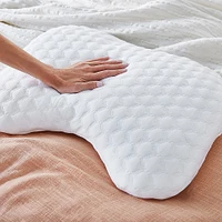 Sleep Innovations - Versacurve Multi-Position Gel Memory Foam Pillow - White