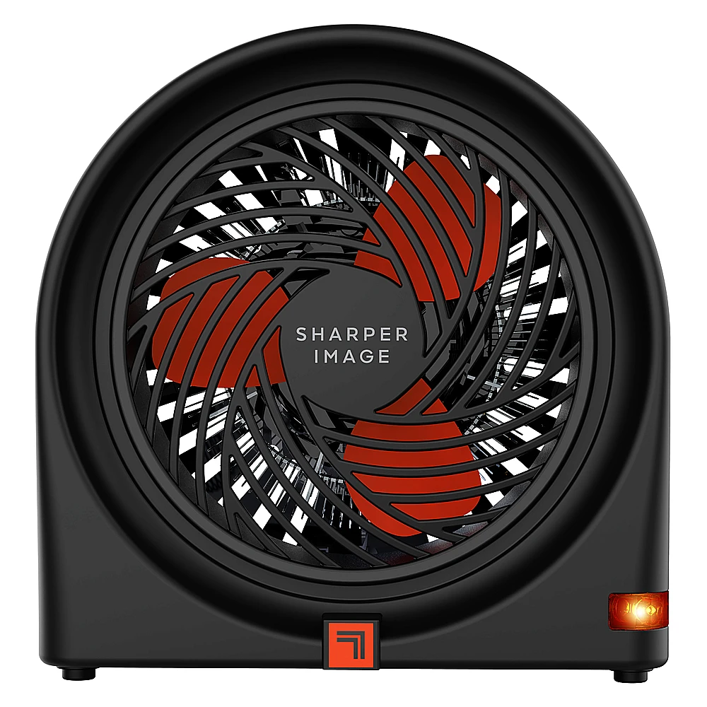 Sharper Image - RADIUS 5H Personal Space Heater - Black