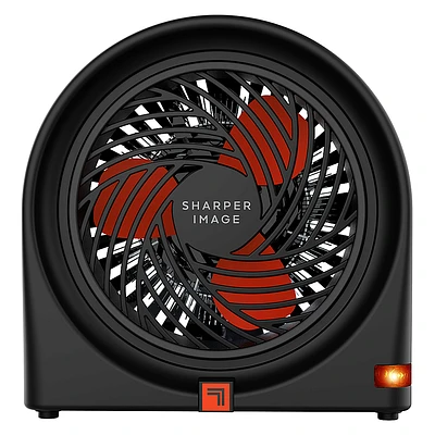 Sharper Image - RADIUS 5H Personal Space Heater - Black