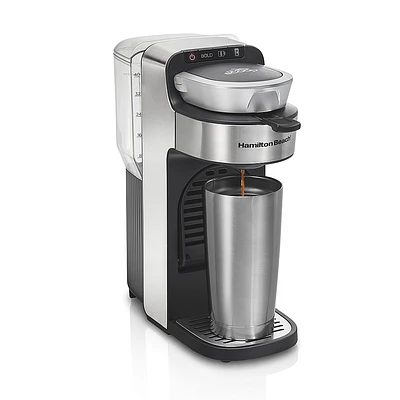 Hamilton Beach - The Scoop Single-Serve Coffee Maker with Removable Reservoir - BLACK