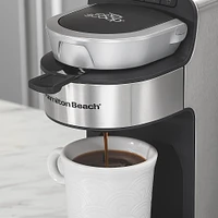 Hamilton Beach - The Scoop Single-Serve Coffee Maker with Removable Reservoir - BLACK