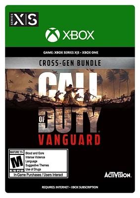 Call of Duty Vanguard Cross-Gen Bundle Edition - Xbox One, Xbox Series S, Xbox Series X [Digital]