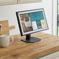 Sanus - Echo Show 15 Tilt and Swivel Stand - Black