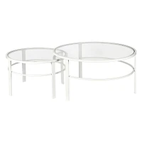 Camden&Wells - Gaia Nesting Coffee Table Set - White