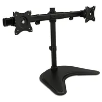 Mount-It! - Dual Monitor Desk Stand - Black