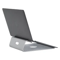 Mount-It! - Tilted Riser Stand for Laptop - Silver