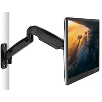 Mount-It! - Single Arm Wall for Monitor - Black