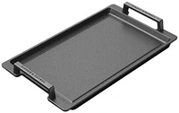 Fisher & Paykel - Non-Stick Flat Griddle Plate & Hybrid Roast Dish - Black