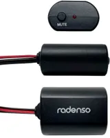 Radenso - USB-C Direct Wire Kit with Mute Button - Black