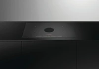 Fisher & Paykel - 36" Downdraft Induction Cooktop Duct Out - Black