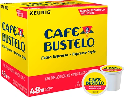 Café Bustelo - Espresso Style Coffee Pods, 48 Pack