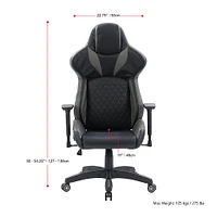 CorLiving - Nightshade Gaming Chair