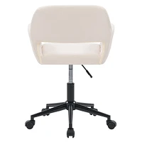 CorLiving - Marlowe Upholstered Task Chair - Off White