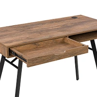 CorLiving - Auston Desk - Brown