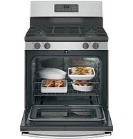 GE - 5.0 Cu. Ft. Self-Cleaning Freestanding Gas Range