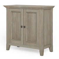 Simpli Home - Amherst Low Storage Cabinet