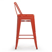 Simpli Home - Rayne Metal Counter Height Stool (Set of