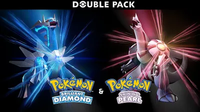 Pokémon Brilliant Diamond & Pokémon Shining Pearl Double Pack - Nintendo Switch, Nintendo Switch – OLED Model, Nintendo Switch Lite [Digital]