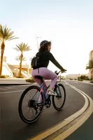 Aventon - Soltera 7-Speed Step-Through Ebike w/ 40 mile Max Operating Range and 20 MPH Max Speed - Medium/Large - Lilac Grey