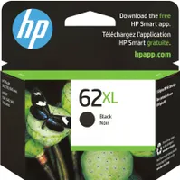 HP - 62XL High-Yield Ink Cartridge - Black