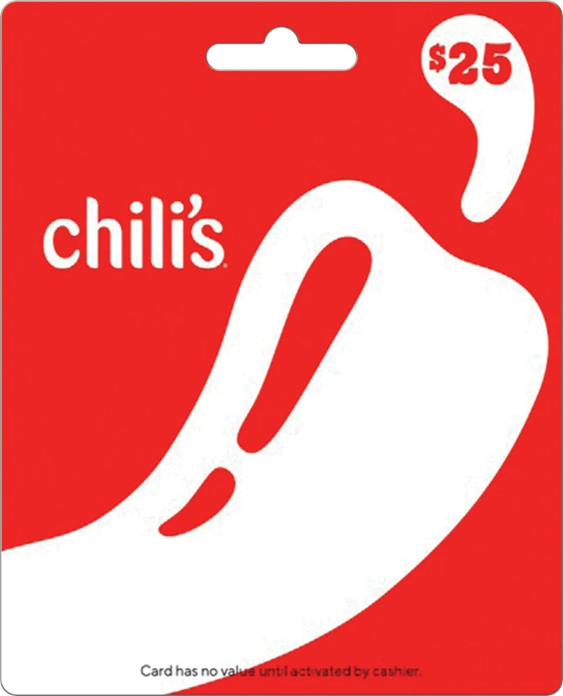 Chili's - $25 Gift Card