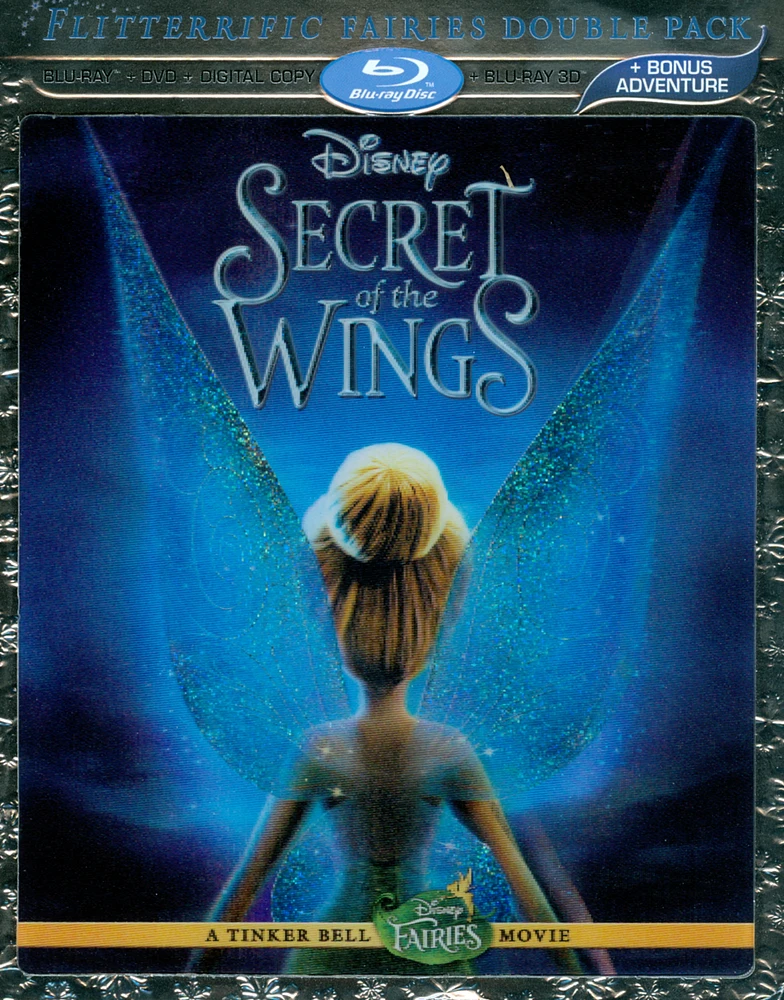 Secret of the Wings 3D [3 Discs] [3D] [Blu-ray/DVD] [Includes Digital Copy] [Blu-ray/Blu-ray 3D/DVD] [2012]