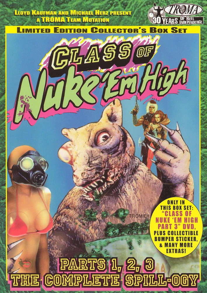 Class of Nuke 'Em High, Pts. 1-3: The Complete Spill-ogy [Limited Edition Collector's Box Set] [DVD]