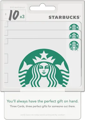 Starbucks - $10 Gift Cards (3-Pack)