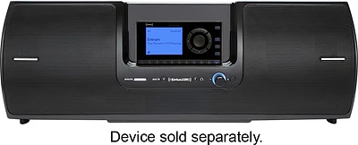 SiriusXM - SD2 Portable Speaker Dock - Black