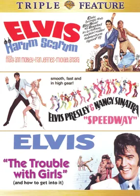 Elvis Triple Feature: Harum Scarum/Speedway/The Trouble With Girls [2 Discs] [DVD]