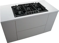 Frigidaire - Gallery 36" Built-In Gas Cooktop - Black