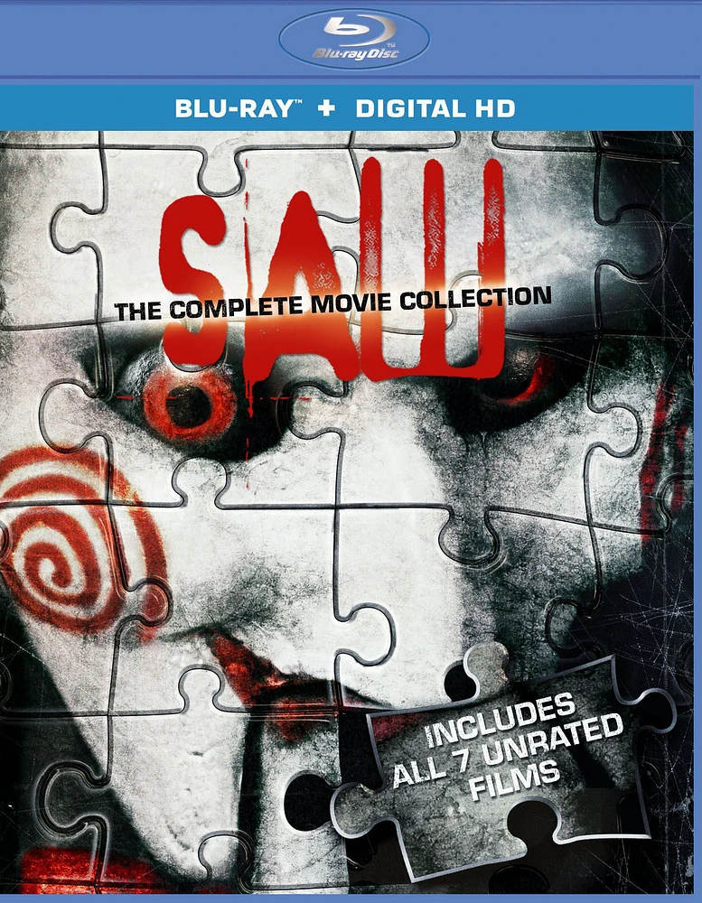 Saw: The Complete Movie Collection [3 Discs] [Blu-ray]