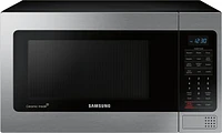 Samsung - 1.1 Cu. Ft. Countertop Microwave with Grilling Element - Stainless Steel