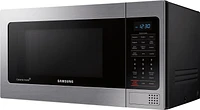 Samsung - 1.1 Cu. Ft. Countertop Microwave with Grilling Element - Stainless Steel