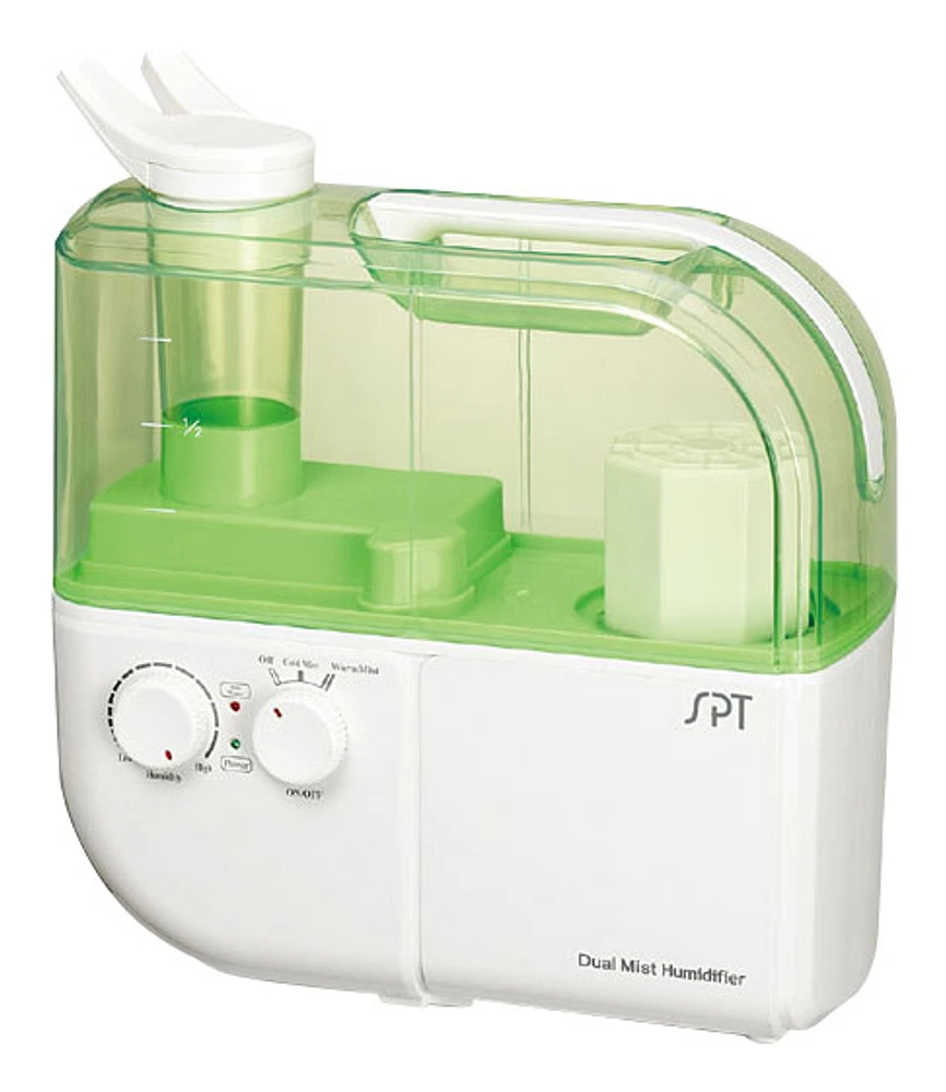 SPT - 1.06 Gal. Dual Mist Humidifier - Green