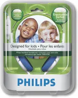 Philips - Children's Headphones - Blue/White