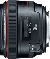 Canon - EF 50mm f/1.2L USM Standard Lens - Black