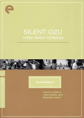 Silent Ozu - Three Family Comedies [3 Discs] [Criterion Collection] [DVD]