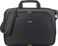 Solo New York - Urban Laptop Briefcase for 15.6" Laptop - Black/Orange