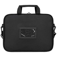 Targus - Intellect Slim Briefcase for 12.1" Notebooks/Chromebooks - Black