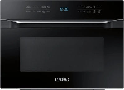 Samsung - 1.2 cu. ft. Countertop Convection Microwave with PowerGrill - Black