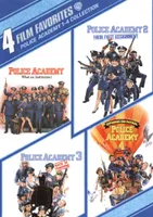 Police Academy 1-4 Collection: 4 Film Favorites [2 Discs] [DVD]