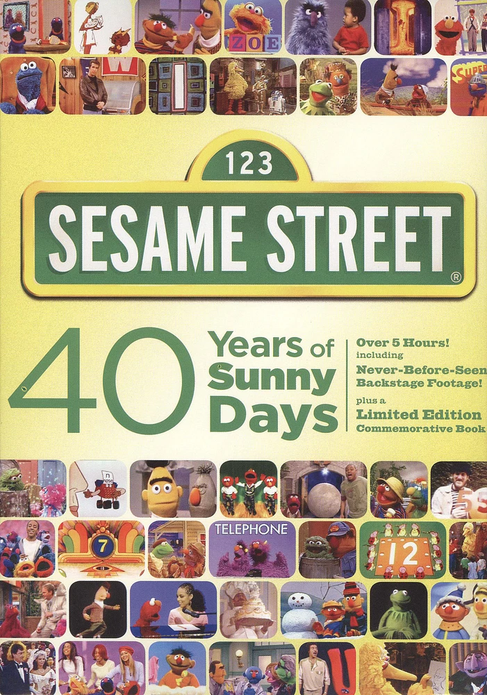 Sesame Street: 40 Years of Sunny Days [2 Discs] [DVD]