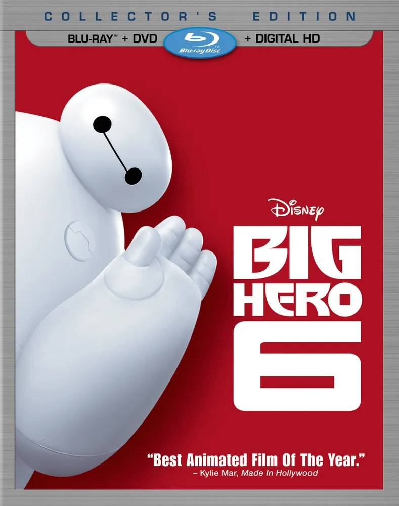 Big Hero 6 [2 Discs] [Includes Digital Copy] [Blu-ray/DVD] [2014]