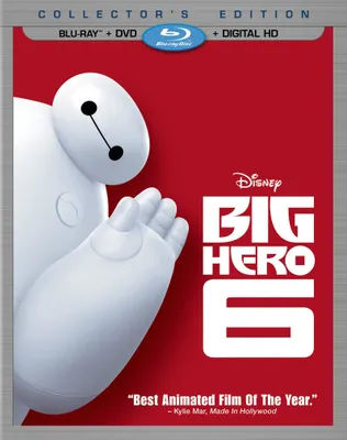 Big Hero 6 [2 Discs] [Includes Digital Copy] [Blu-ray/DVD] [2014]