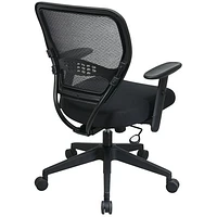 Office Star Products - Space Seating Mesh Fabric Manager Chair - Black