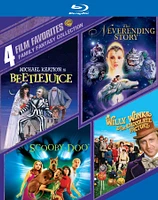 Family Fantasy Collection: 4 Film Favorites [4 Discs] [Blu-ray]