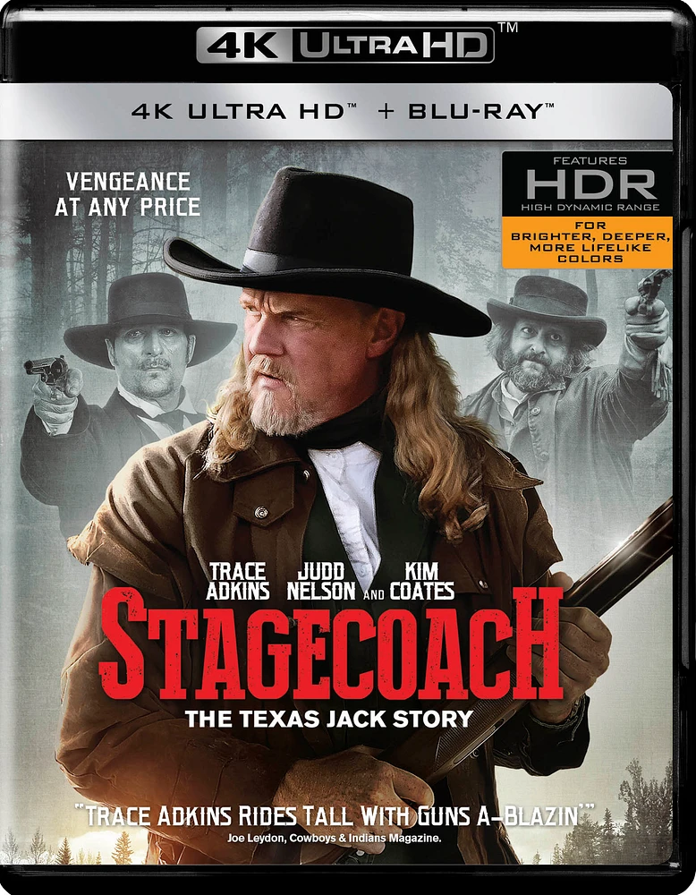Stagecoach: The Texas Jack Story [4K Ultra HD Blu-ray/Blu-ray] [2016]