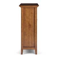 Simpli Home - Acadian Medium Storage Cabinet - Light Golden Brown